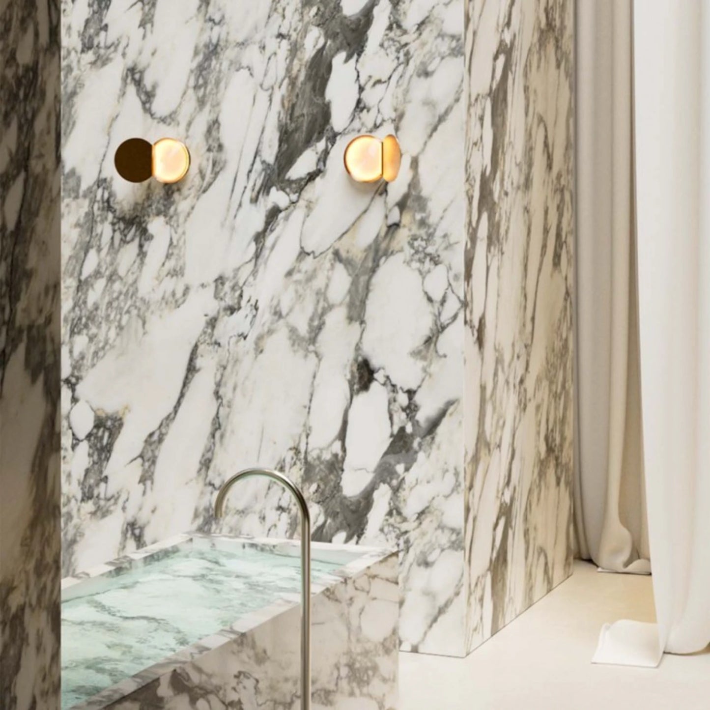 Poudrier Applique 2700K LED