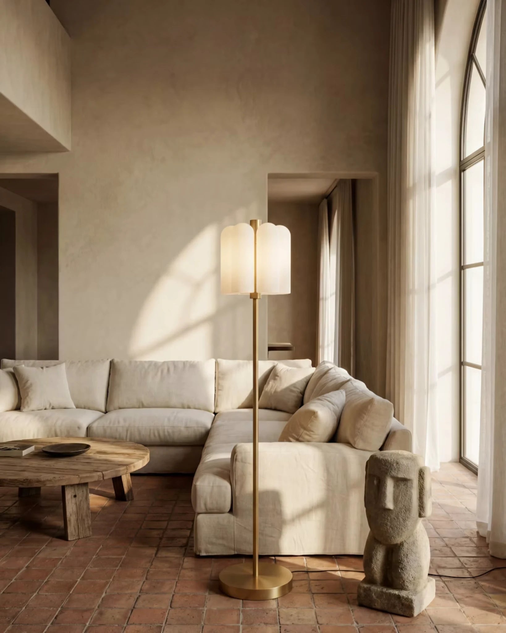 Odyssey 6 Floor Lamp Marbre Lampadaires