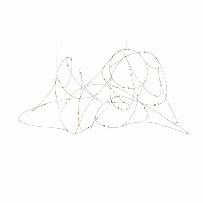 Flock of Light 21 Suspensions Bronze