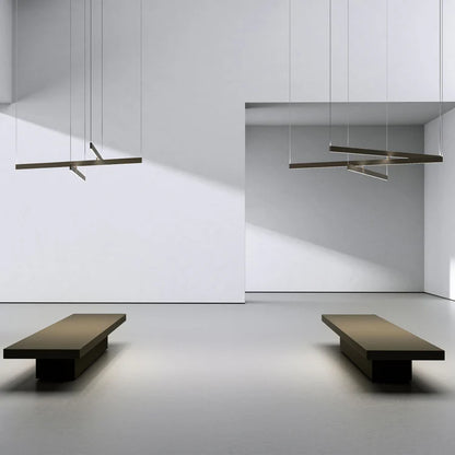 Fly So Multiple Suspensions LED Bronze nickel satin