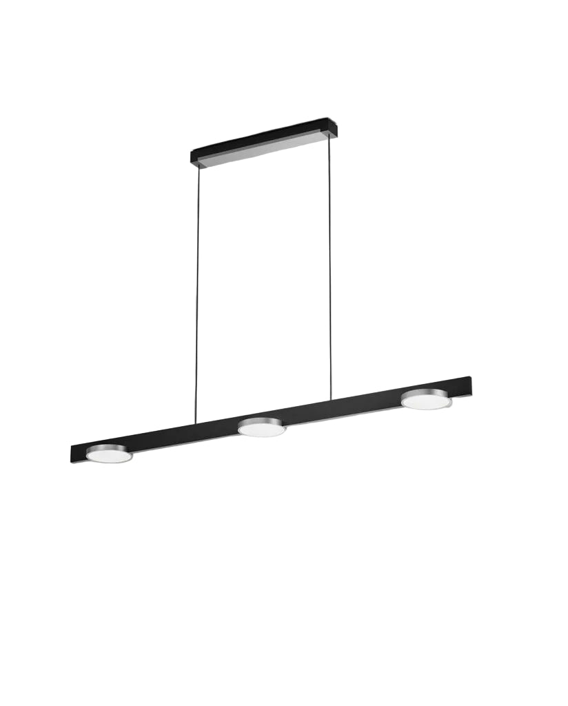 Noir mat / Argent satiné
