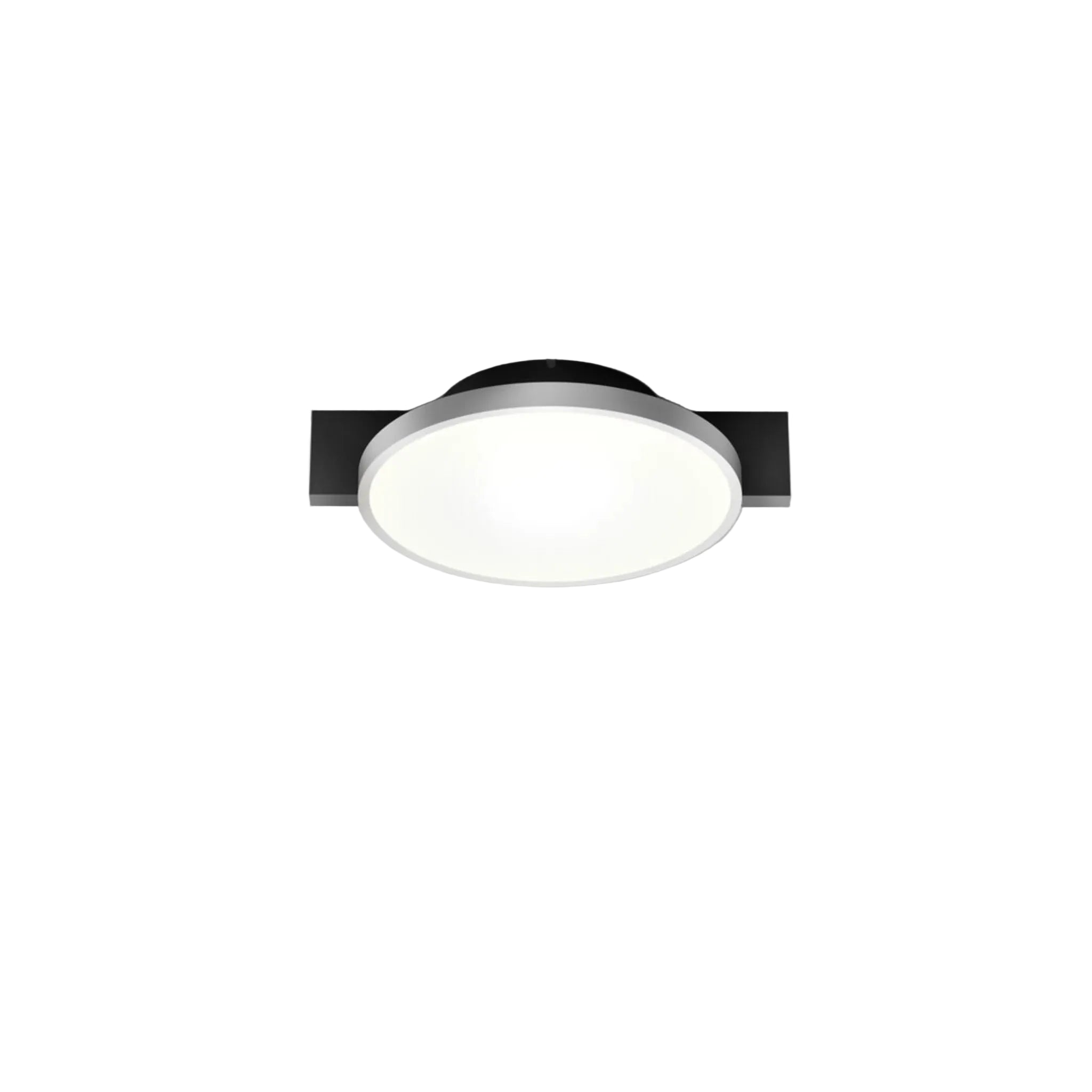 Noir mat / Argent satiné