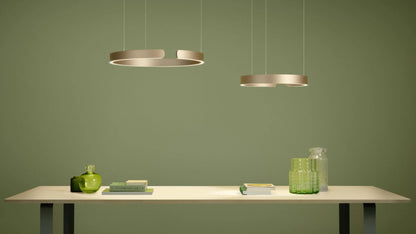 Mito "air" wide Var Up Occhio Colors Suspensions LED Ø40 cm