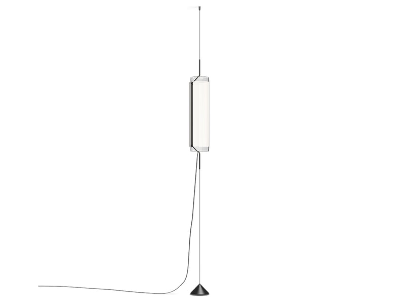Guise verticale Suspensions LED Noir