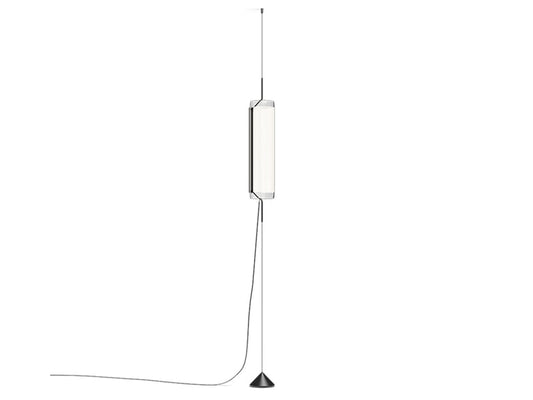 Guise verticale Suspensions LED Noir