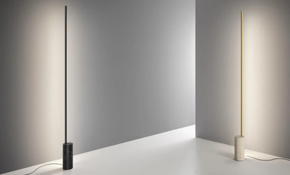 Hilow Line Base marbre noir Lampadaires
