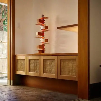 Taliesin 3 Cherry Lampes de sol Bois clair