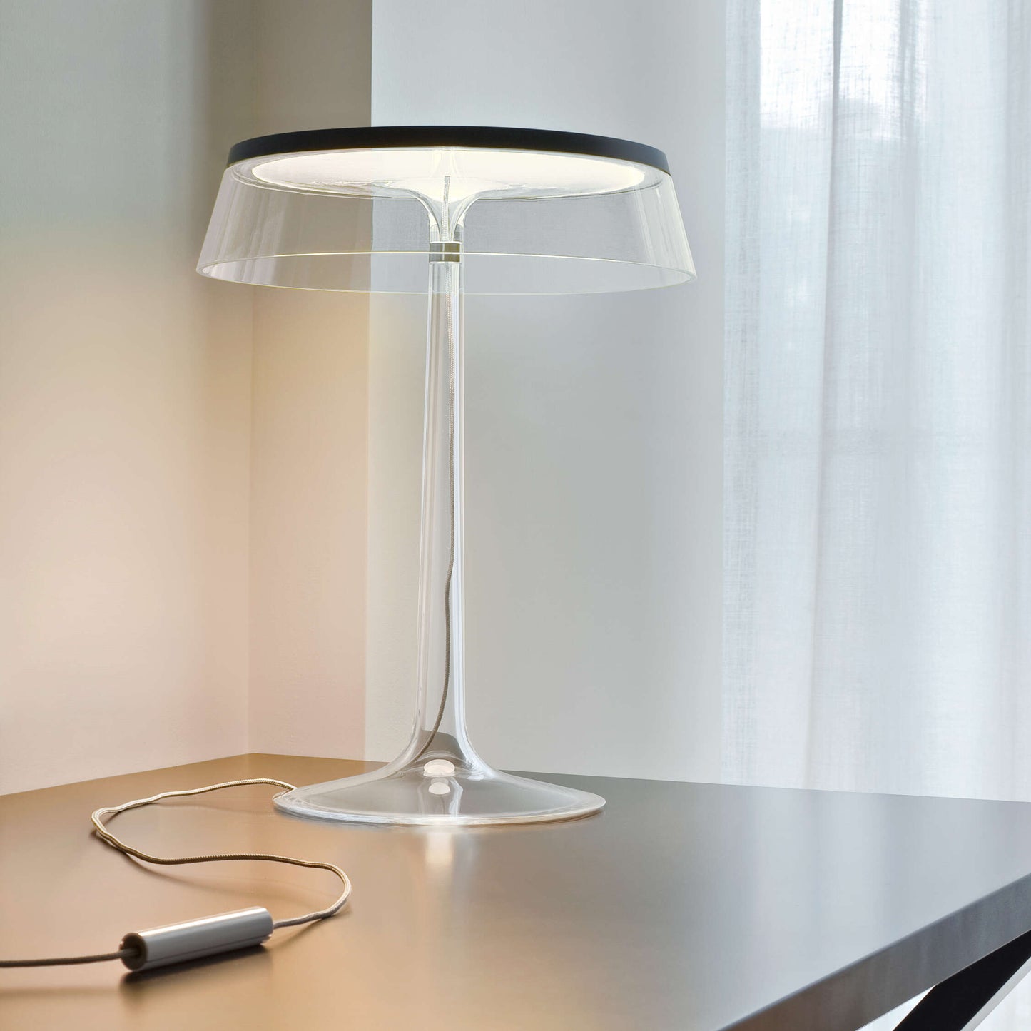 Bon Jour chrome Lampes à poser LED