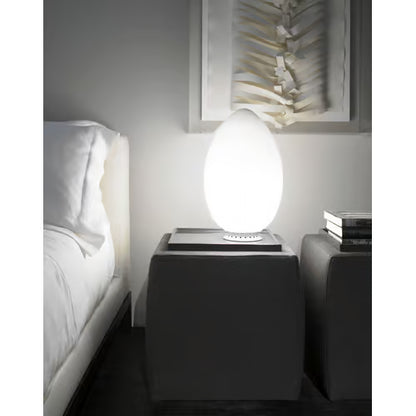 Uovo H.62cm Lampes de table Blanc