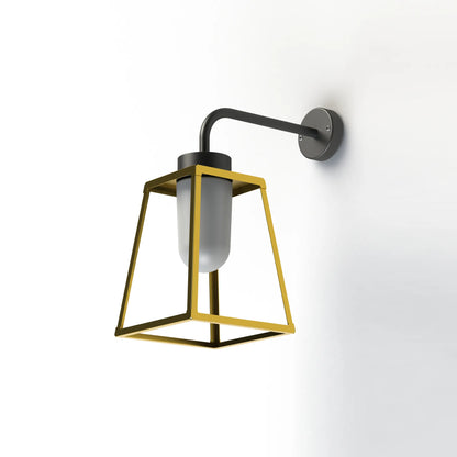 Lampiok 1 N° 5 opale Appliques Outdoor