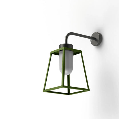 Lampiok 1 N° 5 opale Appliques Outdoor