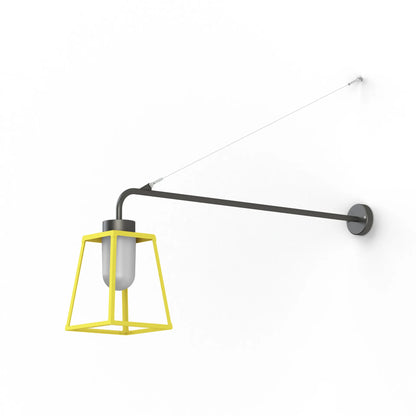 Lampiok 1 N° 6 E27 opale Appliques Outdoor