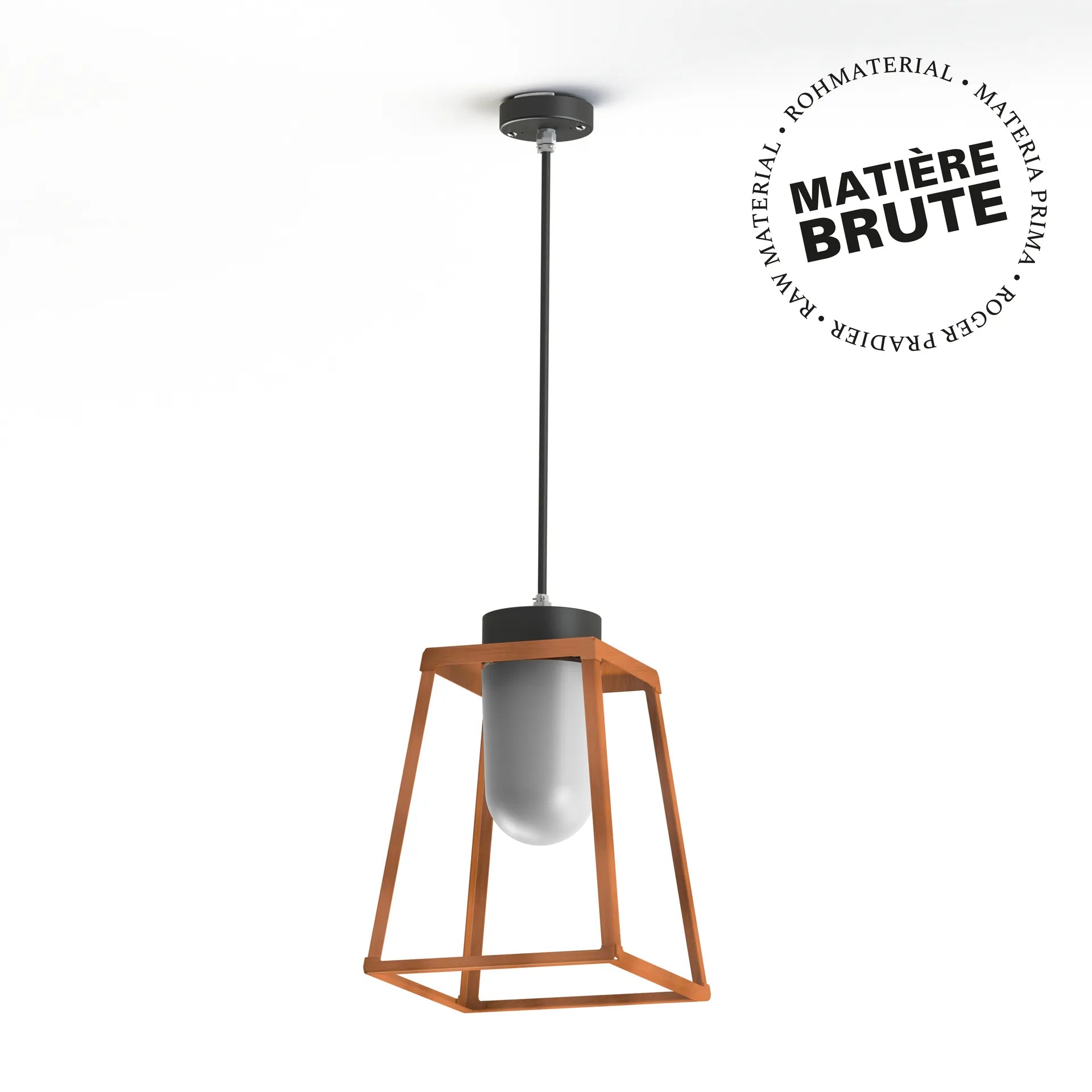 Cuivre brut - Gris noir