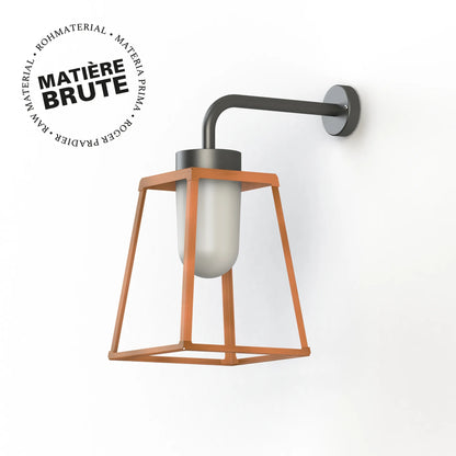 Lampiok 2 N° 3 opale Appliques Outdoor