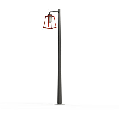 Lampiok 2 N° 4 opale Lampadaires Outdoor