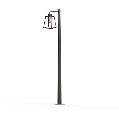 Lampiok 2 N° 4 opale Lampadaires Outdoor