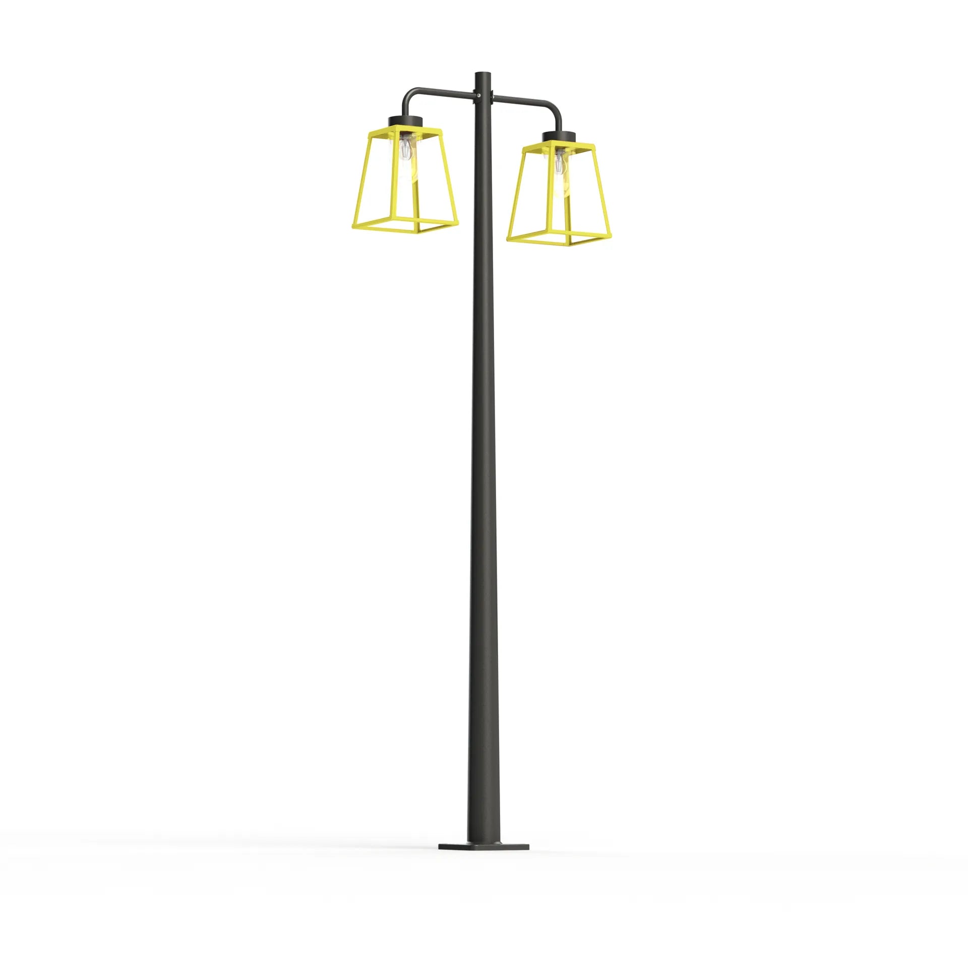 Jaune soufre - Gris noir