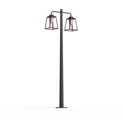 Lampiok 2 N° 5 opale Lampadaires Outdoor