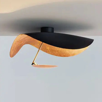 Lederam Manta CWS1 Noir Doré Plafonniers LED
