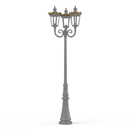Louvre N° 10 E27 Lampadaires Outdoor