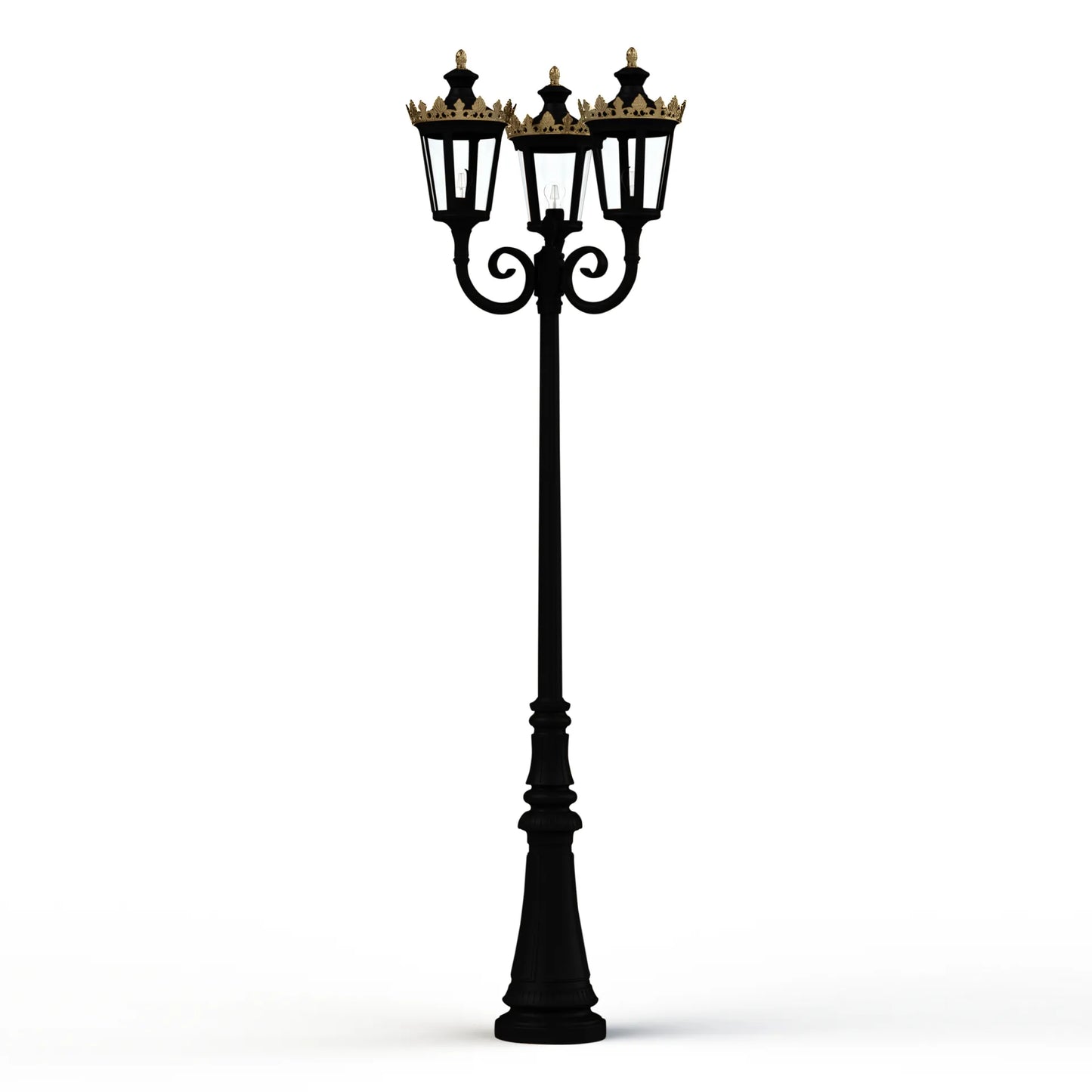 Louvre N° 10 E27 Lampadaires Outdoor