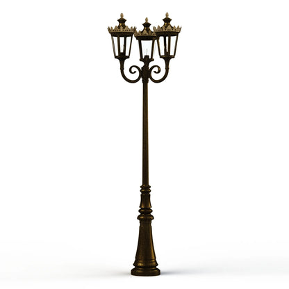 Louvre N° 10 E27 Lampadaires Outdoor