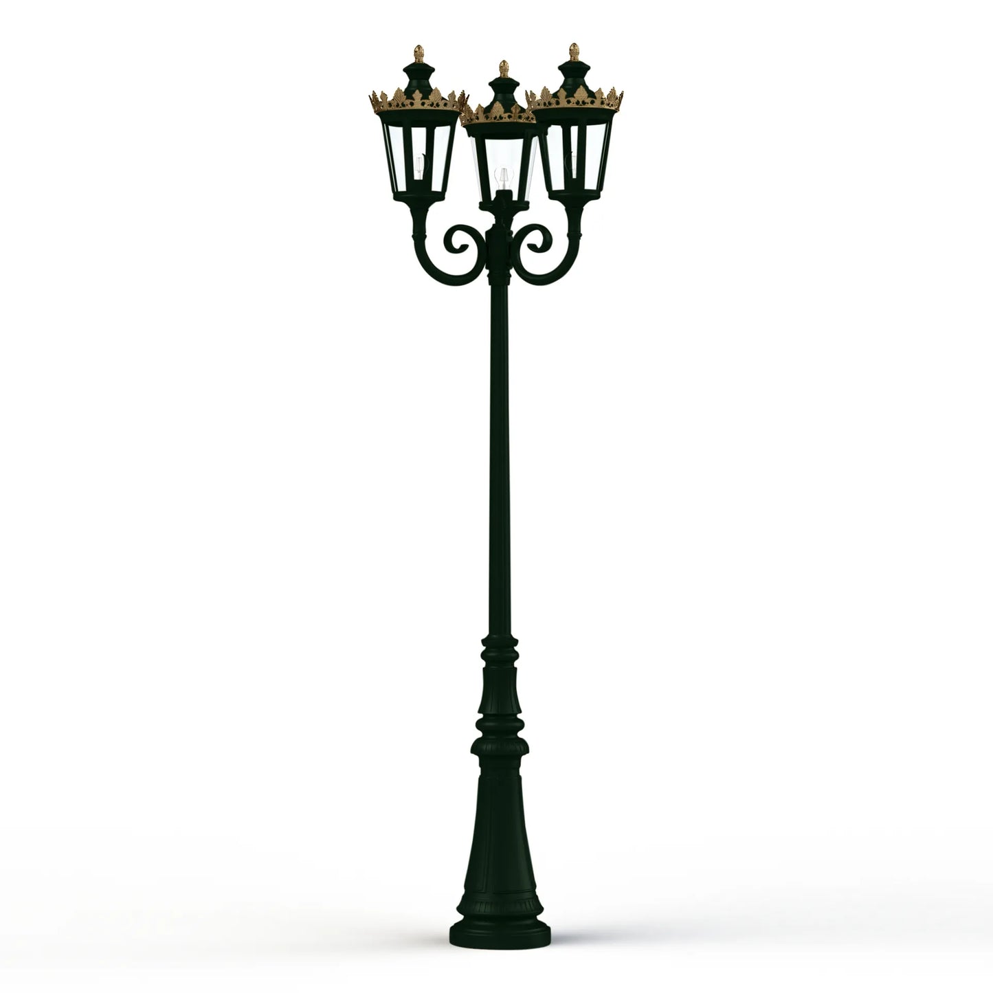 Louvre N° 10 E27 Lampadaires Outdoor