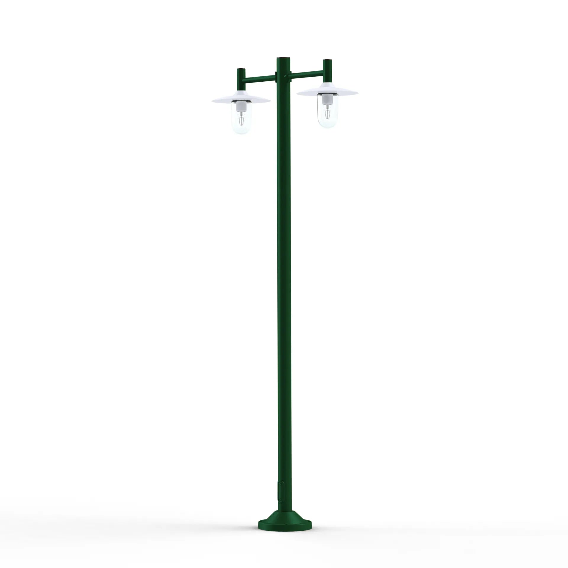 Blanc - Vert sapin