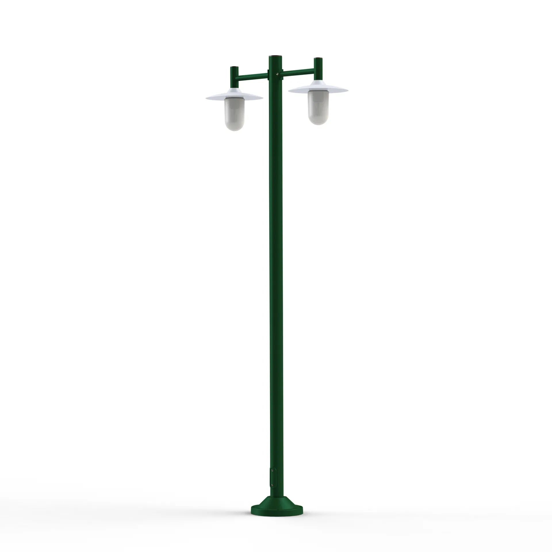 Blanc - Vert sapin
