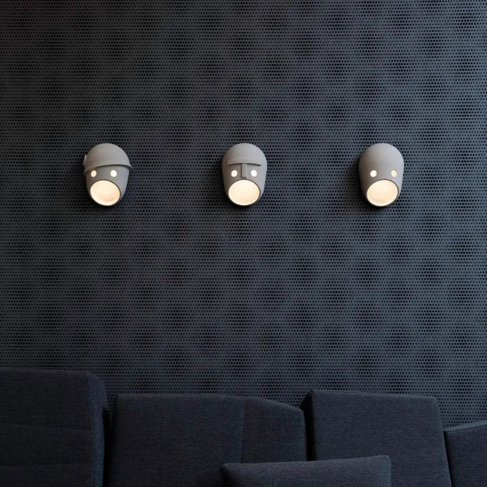 The Party Wall Lamp Coco Appliques LED Blanc