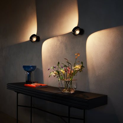 IO Giro Doppio base noire Plafonniers LED