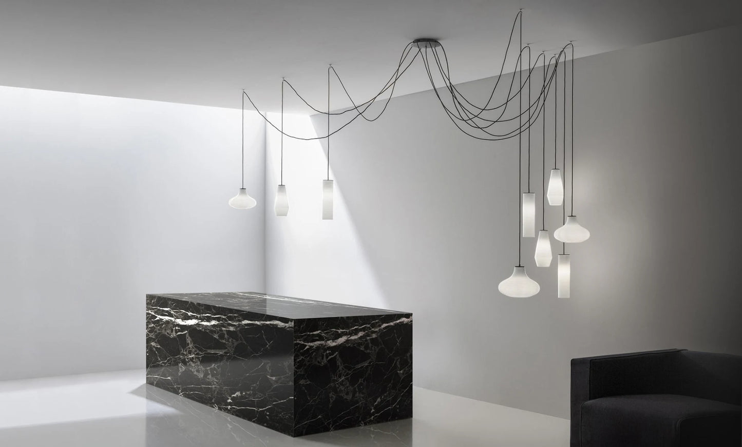 Olivia Noir Suspensions simples
