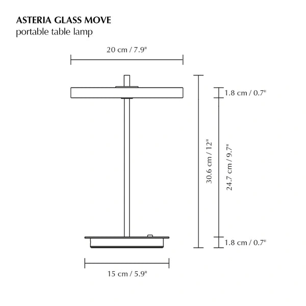 Asteria Glass Move Baladeuses LED