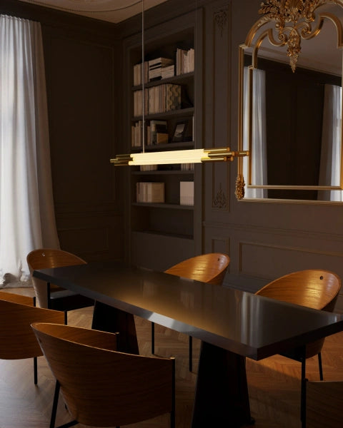 Org Horizontale 130cm Suspensions LED