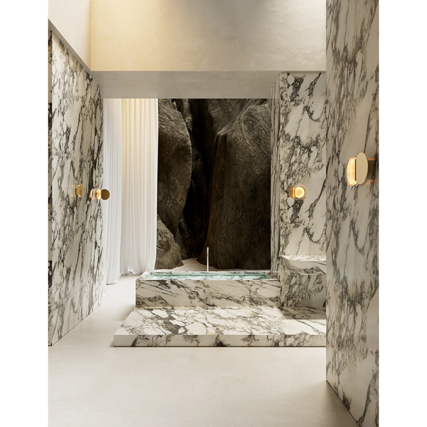 Poudrier Applique 2700K LED