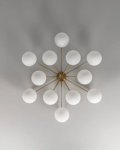 Orion Round Opale mat Plafonniers