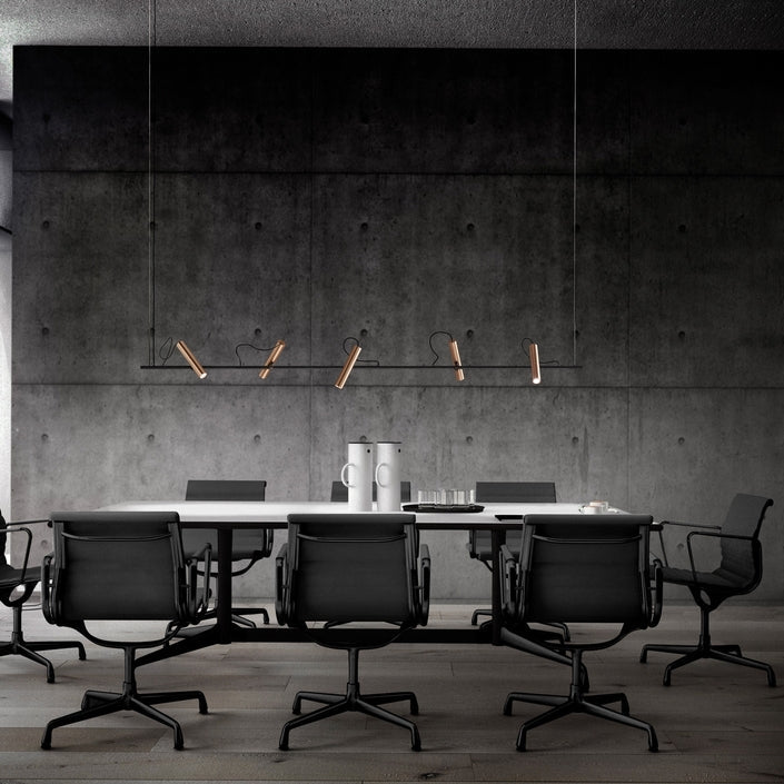 Spirit 100cm Suspensions LED Noir/Rose gold