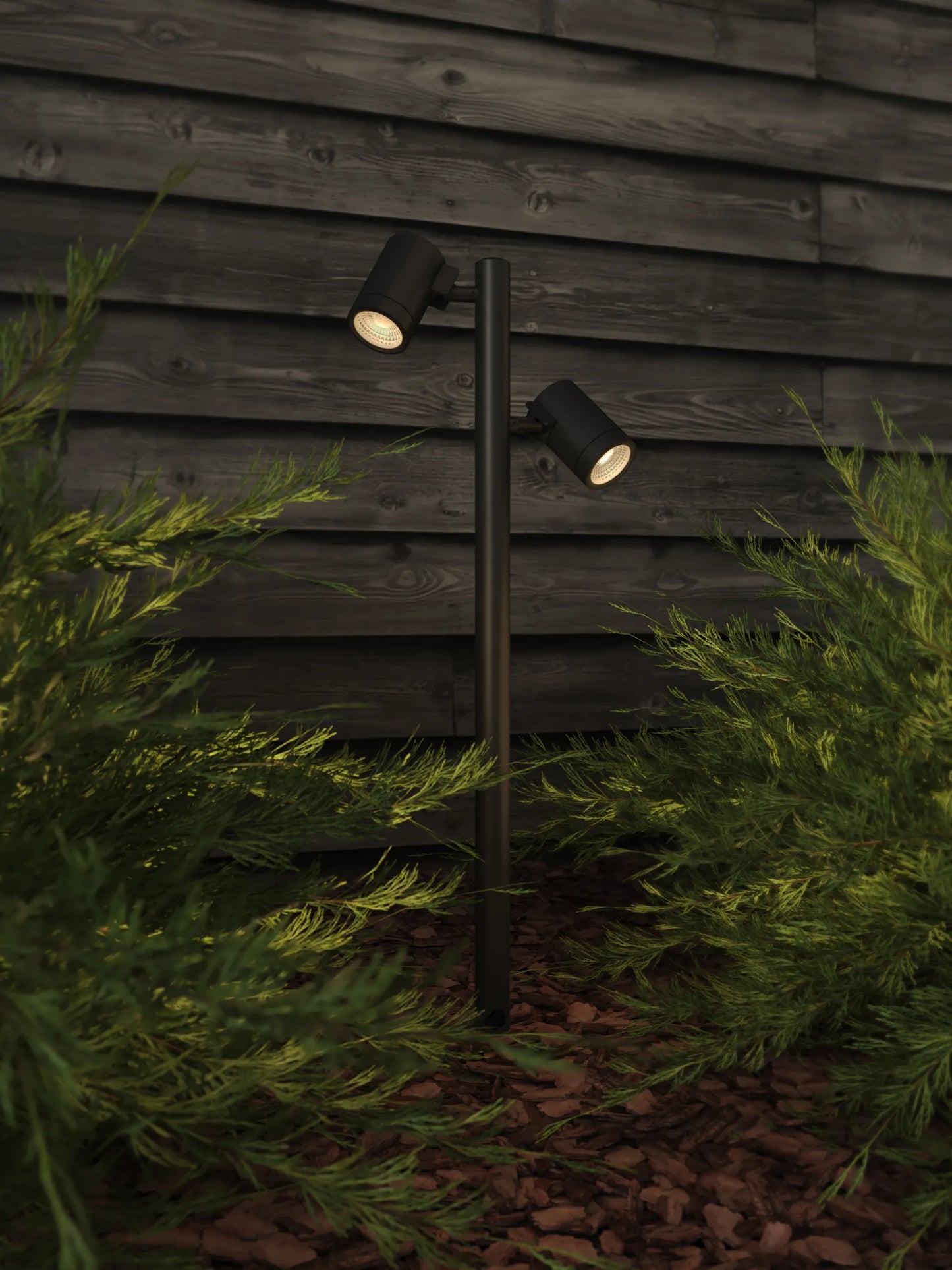 Bayville Spike Spot 900 Twin IP66 Spots Outdoor