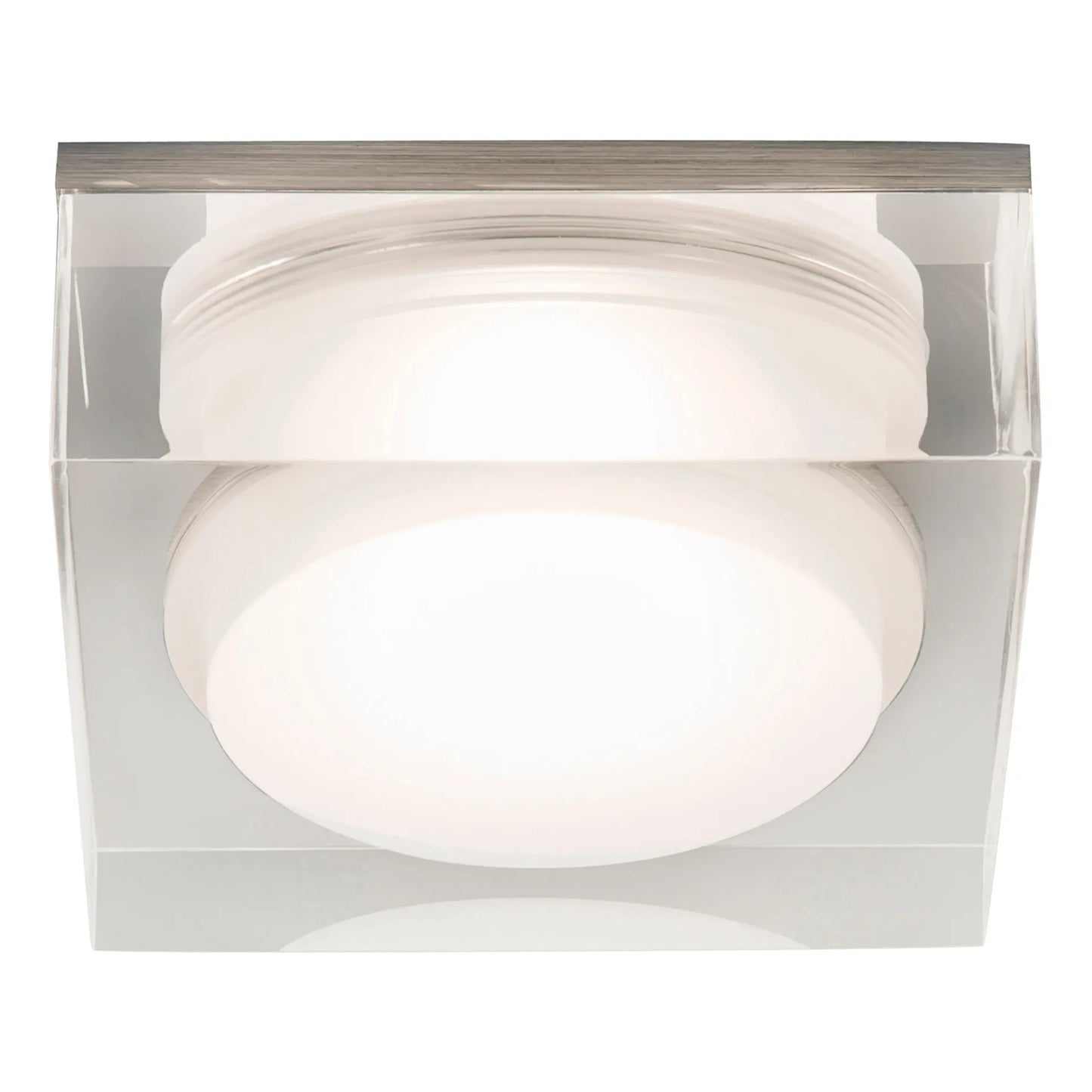Vancouver Round 90 LED Acrylique clair IP44 Spots