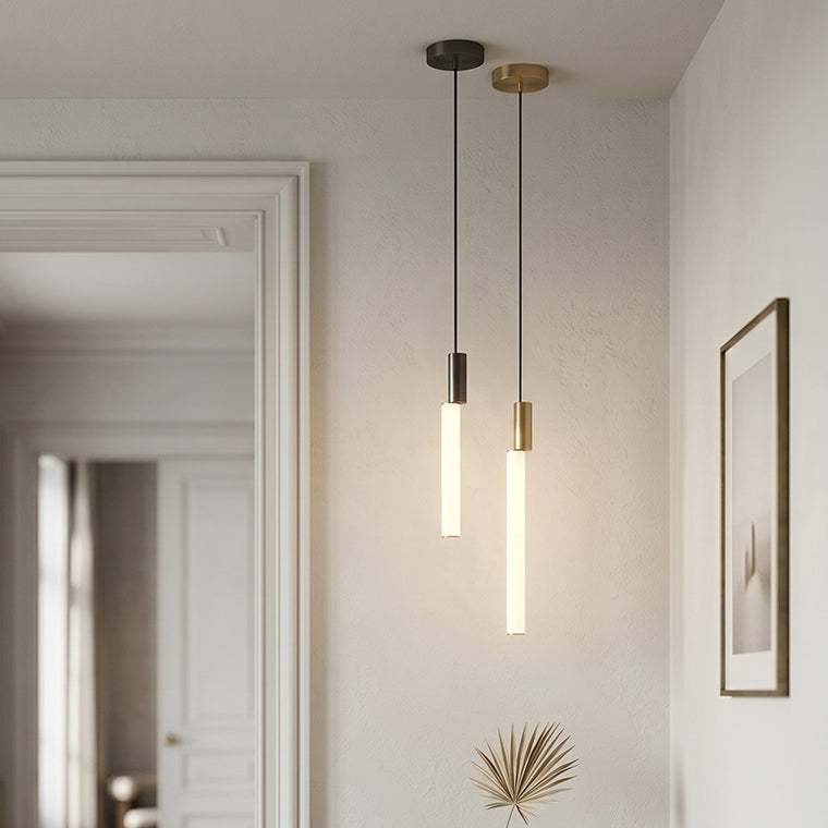 Signal 34cm Suspensions LED Laiton satiné