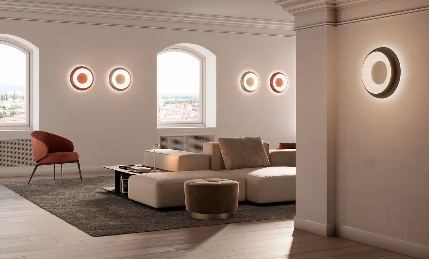 Superbold 62cm Appliques Plafonniers