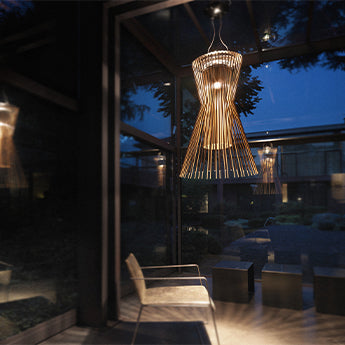 Allegro Vivace Suspensions LED Cuivre