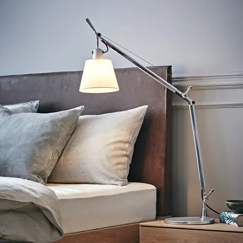 Tolomeo basculante Lampes de bureau diffuseur parchemin E27