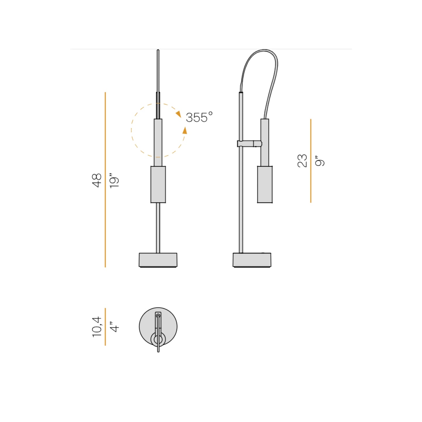 Tubino Plus Lampes à poser