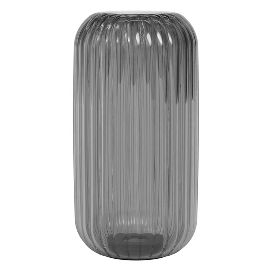 Tacoma Reed Ribbed Glass Fumé Verres Accessoires