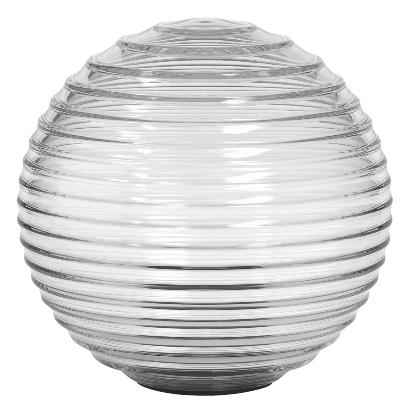 Tacoma Ribbed Glass Transparent Verres Accessoires