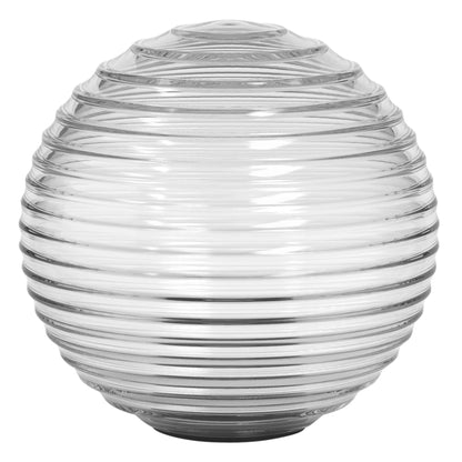 Tacoma Ribbed Glass Transparent Verres Accessoires