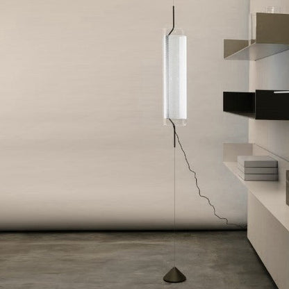 Guise verticale Suspensions LED Noir