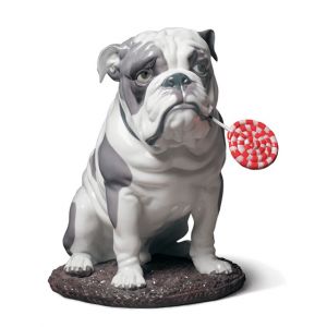 Figurines Bulldog Blanc - LLADRO