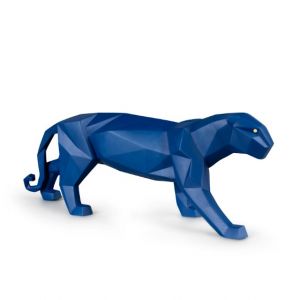 Figurines Panthère Bleu mat - LLADRO